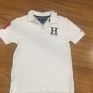 White Tommy Hilfiger boys shirt